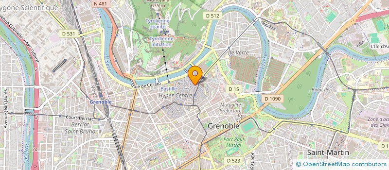 localisation de l'entreprise MONSIEUR GREGOIRE VALLET  GRENOBLE