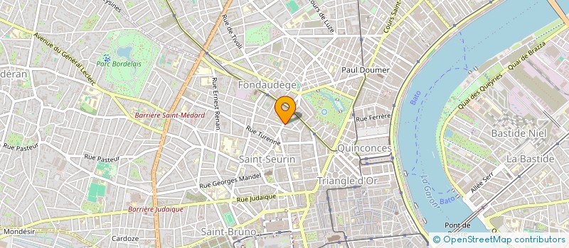 localisation de l'entreprise MONSIEUR GREGOIRE VARIN à BORDEAUX