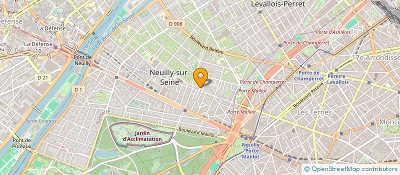 localisation de l'entreprise MONSIEUR GREGOIRE VIAUD à NEUILLY-SUR-SEINE
