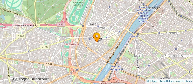 localisation de l'entreprise MONSIEUR GREGOIRE VIGUIE  PARIS