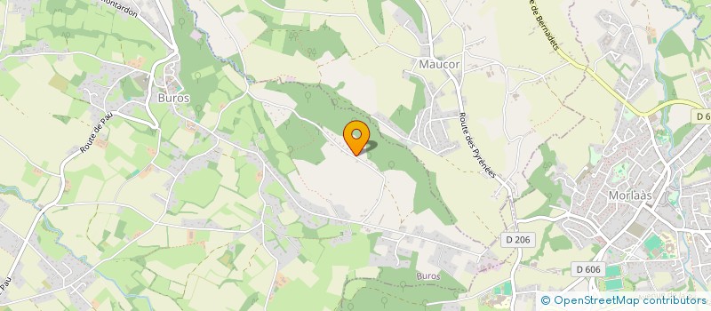 localisation de l'entreprise MONSIEUR GREGOIRE WOLF  BUROS