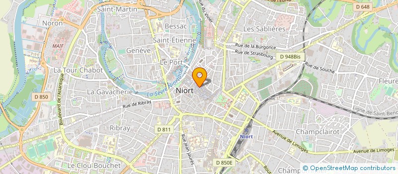 localisation de l'entreprise MONSIEUR GREGOR GREGOR LINDSAY PENTIER à NIORT