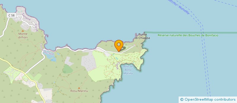 localisation de l'entreprise MONSIEUR GREGOR HEINE  PORTO-VECCHIO