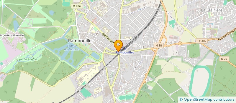 localisation de l'entreprise MONSIEUR GREGOR VIALETTE à RAMBOUILLET
