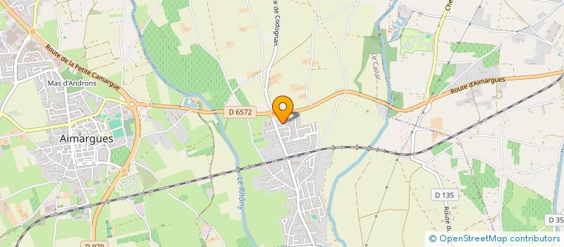 localisation de l'entreprise MONSIEUR GREGORI DURAND  LE CAILAR