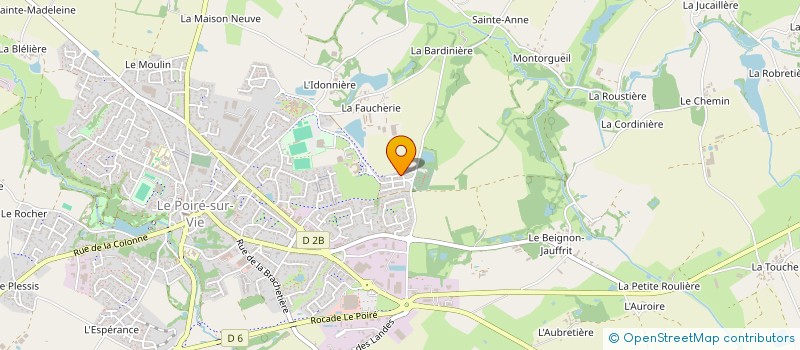 localisation de l'entreprise MONSIEUR GREGORI JAFFUEL-DELIGNE à DOMPIERRE-SUR-YON