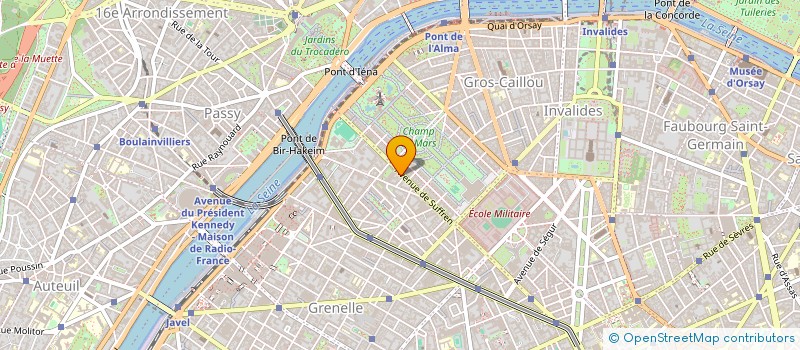 localisation de l'entreprise MONSIEUR GREGORI RANNU  PARIS