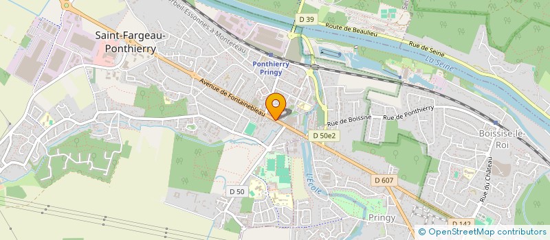 localisation de l'entreprise MONSIEUR GREGORIE BENEDICTO  PRINGY