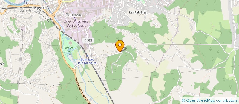 localisation de l'entreprise MONSIEUR GREGORIE DORCHIN à BOULAZAC ISLE MANOIRE