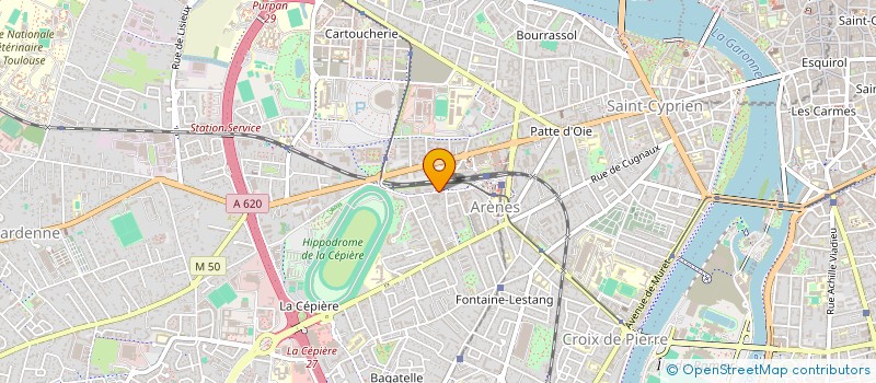 localisation de l'entreprise MONSIEUR GREGORIE LAFARGE à TOULOUSE