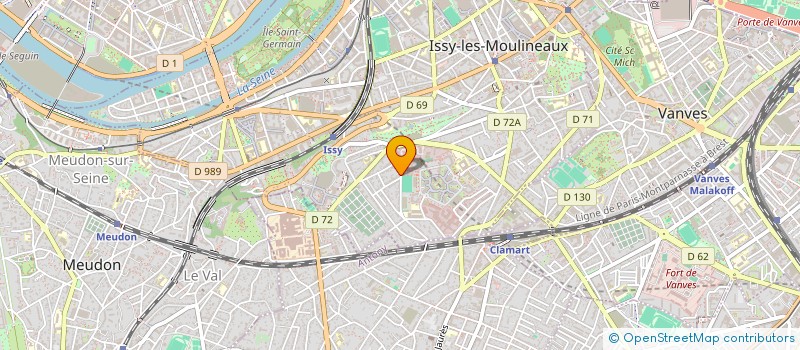 localisation de l'entreprise MONSIEUR GREGORIE MARIE à ISSY-LES-MOULINEAUX
