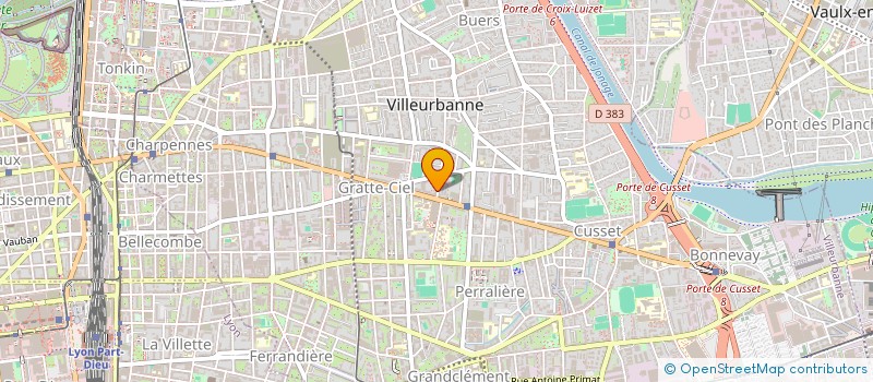 localisation de l'entreprise MONSIEUR GREGORIE MOUFOK  VILLEURBANNE