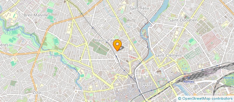 localisation de l'entreprise MONSIEUR GREGORIE PAUNET à NANTES