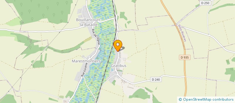 localisation de l'entreprise MONSIEUR GREGORIO BENTIVEGNA  GRATIBUS