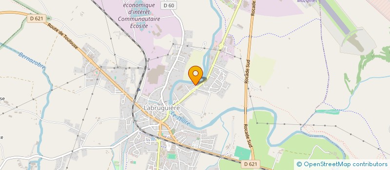 localisation de l'entreprise MONSIEUR GREGORIO GRANADO  LABRUGUIERE