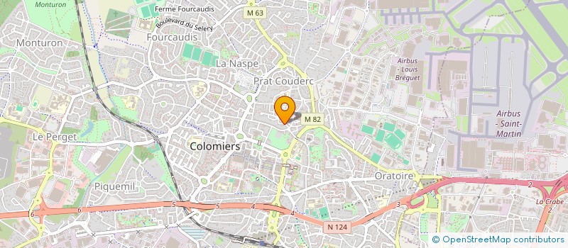 localisation de l'entreprise MONSIEUR GREGORIO MARTINEZ ABLANEDO à COLOMIERS