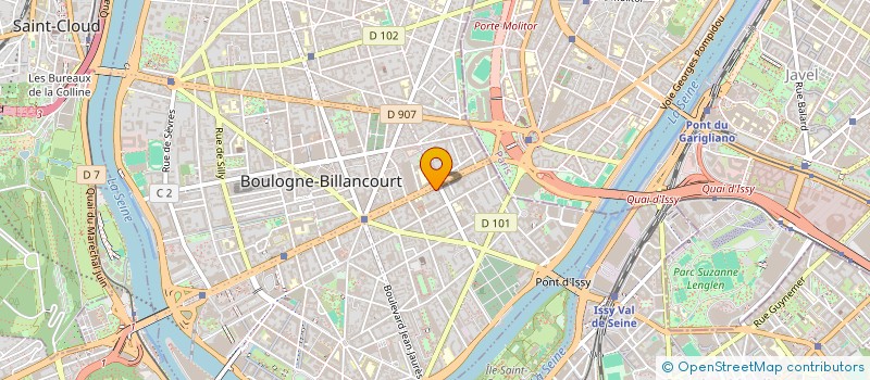 localisation de l'entreprise MONSIEUR GREGORIO PARISI à BOULOGNE-BILLANCOURT