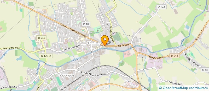 localisation de l'entreprise MONSIEUR GREGORY ADJAOUD  ESTAIRES