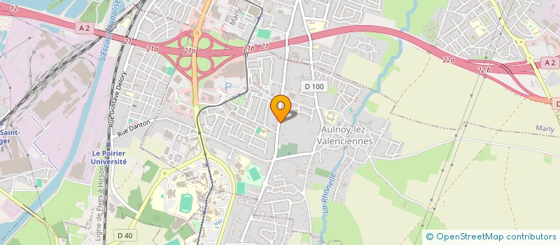 localisation de l'entreprise MONSIEUR GREGORY ADONEL  AULNOY-LEZ-VALENCIENNES