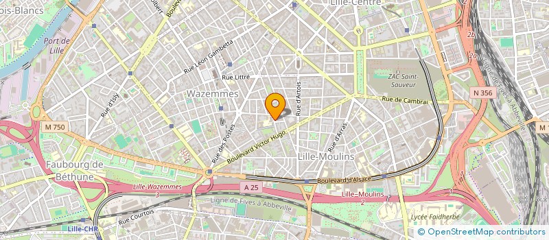 localisation de l'entreprise MONSIEUR GREGORY AERNOUT à LILLE