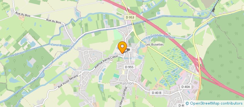 localisation de l'entreprise MONSIEUR GREGORY AIGUIER  HASNON