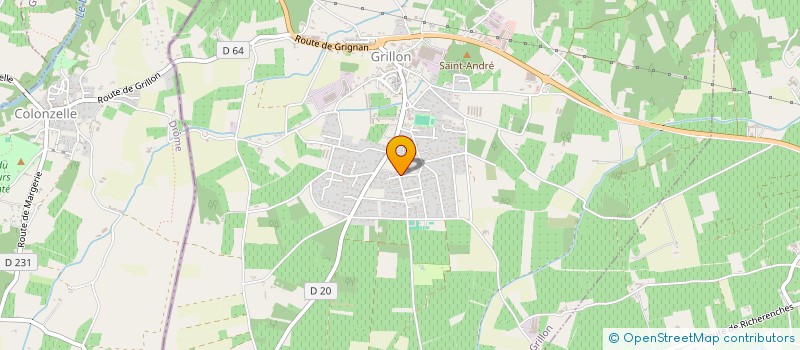 localisation de l'entreprise MONSIEUR GREGORY AIT KHEDACHE  GRILLON