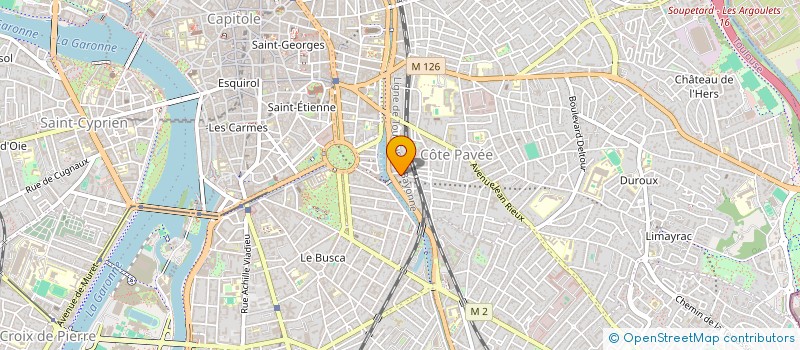 localisation de l'entreprise MONSIEUR GREGORY ALAIN  TOULOUSE