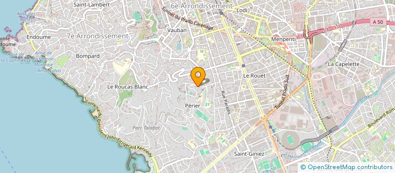 localisation de l'entreprise MONSIEUR GREGORY ALONSO  MARSEILLE