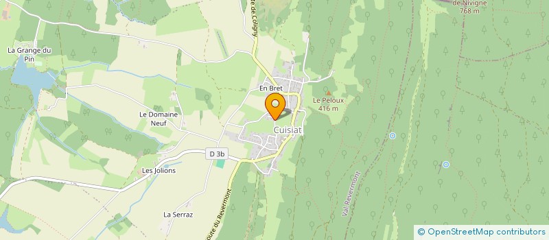 localisation de l'entreprise MONSIEUR GREGORY AMAND à VAL-REVERMONT