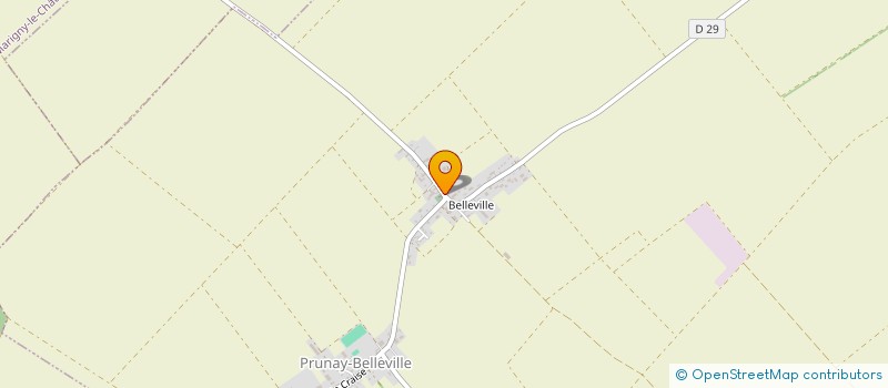 localisation de l'entreprise MONSIEUR GREGORY AMAR  PRUNAY-BELLEVILLE