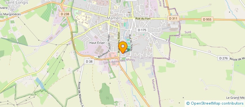 localisation de l'entreprise MONSIEUR GREGORY ANDRE  MAMERS