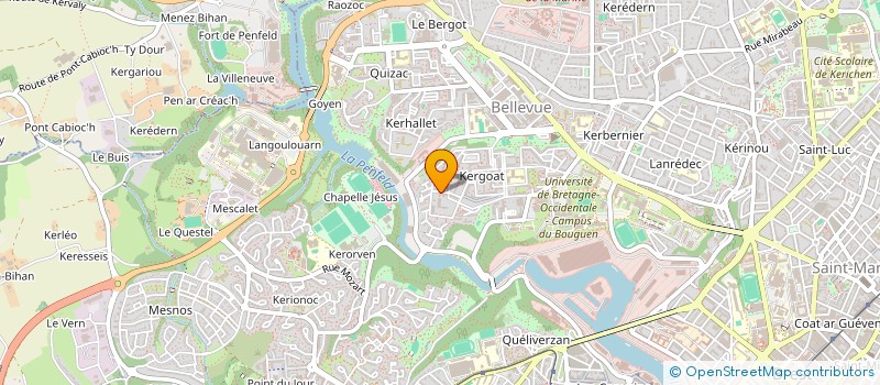 localisation de l'entreprise MONSIEUR GREGORY APRIOU à BREST