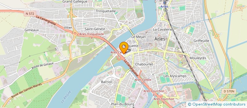 localisation de l'entreprise MONSIEUR GREGORY ARAMBURU  ARLES