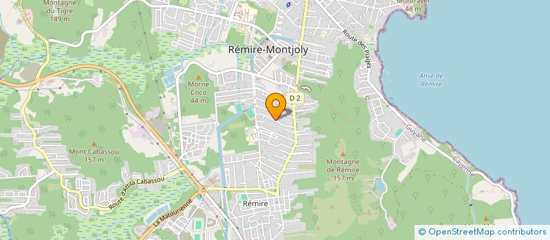 localisation de l'entreprise MONSIEUR GREGORY ARCHIAPATI  REMIRE MONTJOLY