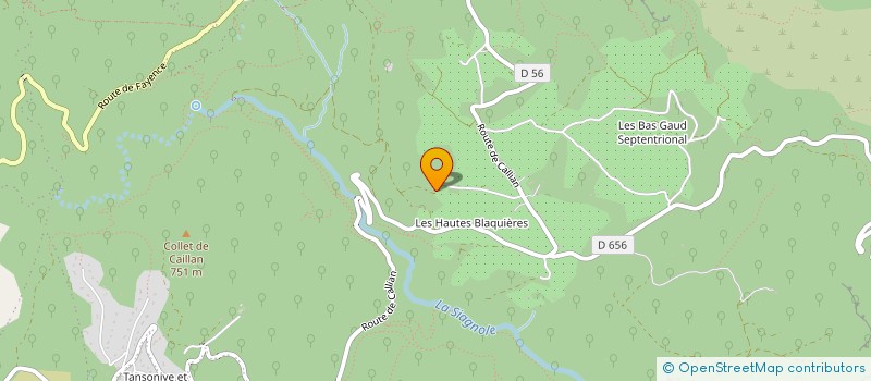 localisation de l'entreprise MONSIEUR GREGORY ARCIDIACONO  SEILLANS