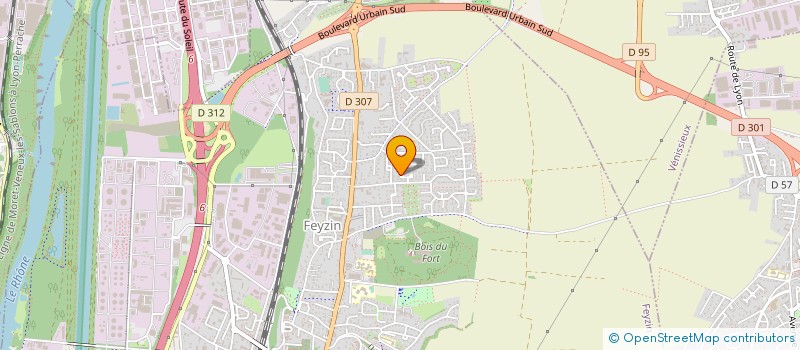 localisation de l'entreprise MONSIEUR GREGORY ARMAND  FEYZIN