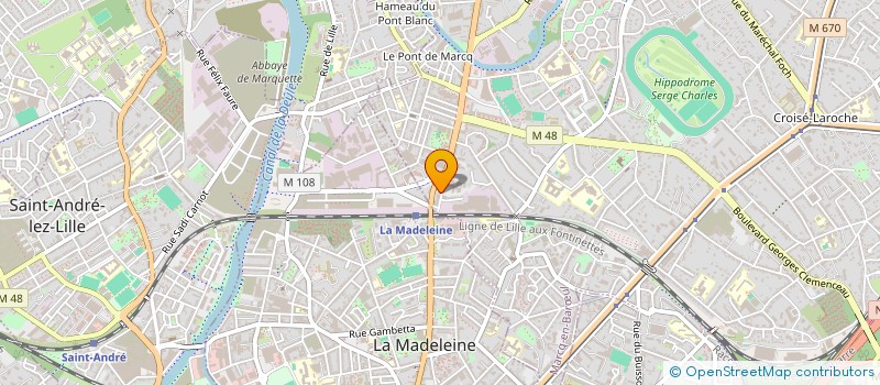 localisation de l'entreprise MONSIEUR GREGORY ARMON INCANA à MARCQ-EN-BARŒUL