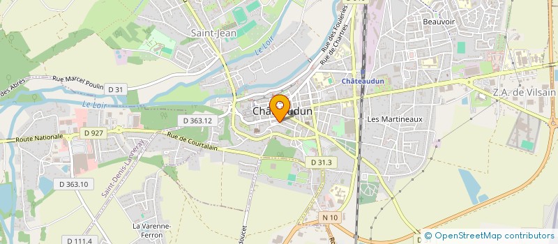 localisation de l'entreprise MONSIEUR GREGORY ARON à CHATEAUDUN