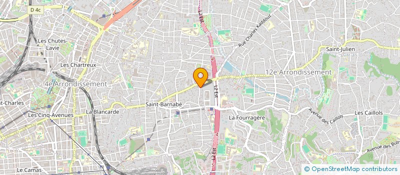 localisation de l'entreprise MONSIEUR GREGORY ASSEDO  MARSEILLE