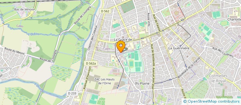 localisation de l'entreprise MONSIEUR GREGORY AULIER à CAEN