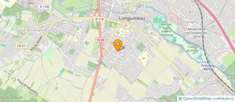 localisation de l'entreprise MONSIEUR GREGORY AURELA à LONGJUMEAU