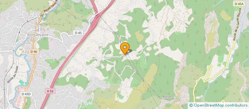 localisation de l'entreprise MONSIEUR GREGORY AVEDIAN  ROQUEVAIRE