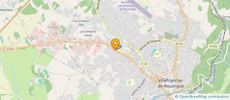 localisation de l'entreprise MONSIEUR GREGORY AYMOND  VILLEFRANCHE-DE-ROUERGUE