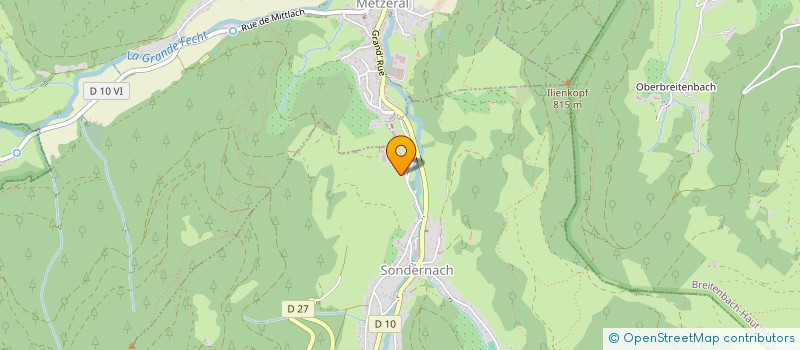 localisation de l'entreprise MONSIEUR GREGORY BAIOTTO  SONDERNACH