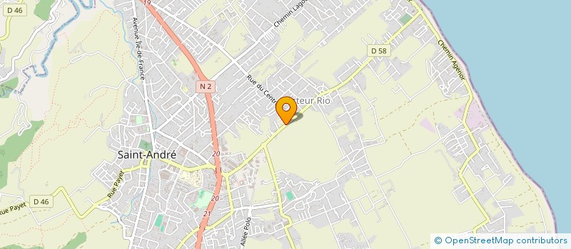 localisation de l'entreprise MONSIEUR GREGORY BAIRY ONAPA  SAINT-ANDRE