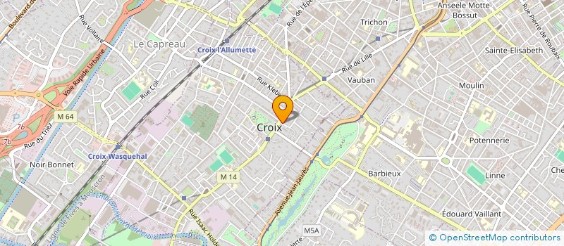 localisation de l'entreprise MONSIEUR GREGORY BALSAMO  CROIX