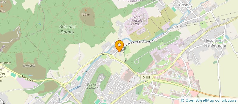 localisation de l'entreprise MONSIEUR GREGORY BAR  BRUAY-LA-BUISSIERE