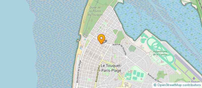 localisation de l'entreprise MONSIEUR GREGORY BARBIER à LE TOUQUET-PARIS-PLAGE