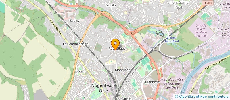 localisation de l'entreprise MONSIEUR GREGORY BARRIAT à NOGENT-SUR-OISE