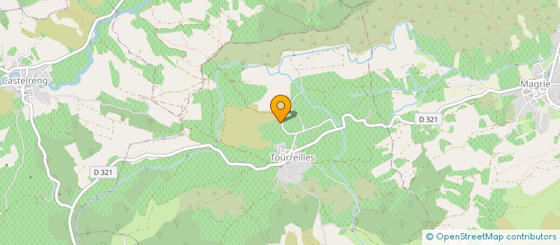 localisation de l'entreprise MONSIEUR GREGORY BASSIMON  TOURREILLES